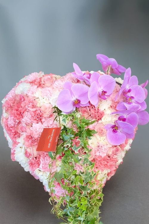 Cœur d'Orchidées