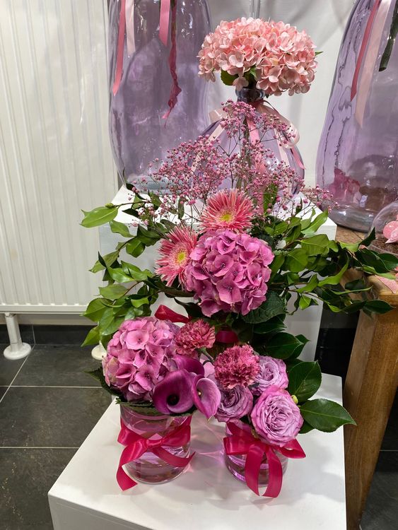 Bouquet & Vase